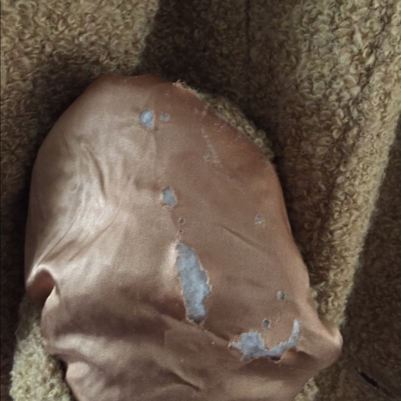 Nine West Long Camel Colored Boucle Coat - Picture 8 of 8